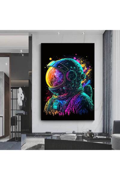 idora Šareno apstraktno slikarstvo astronauta – Astronautska umetnost u stilu...