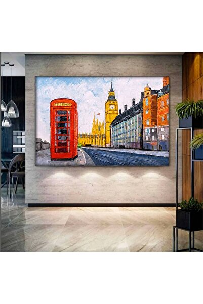 idora Londonski gradski pejzaž na platnu; Umjetnost crvene telefonske govornice