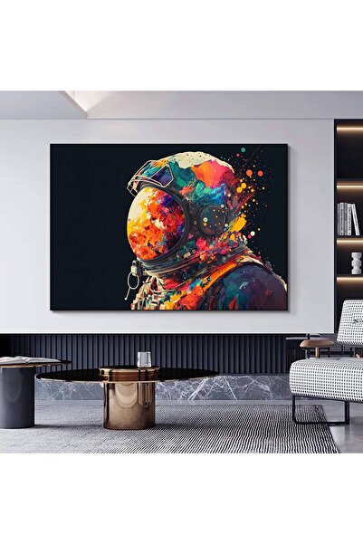 idora Šareno apstraktno slikanje astronauta; Grafiti pesma; Živopisna svemirs...