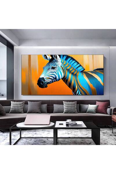 idora Šarene zebra platnene slike; Plemenita zebra platna; Posebna platna za ...