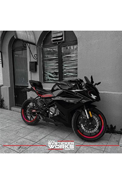 ARONA Cfmoto 250SR Sticker Orta Şase Şimşek Yıldırım Sticker Deseni Dekor Sticker