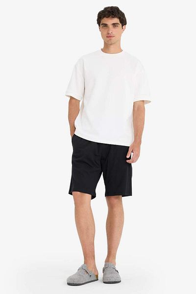 DeFacto New Season Regular Fit Basic Plain Pocket Shorts Pajama Bottoms