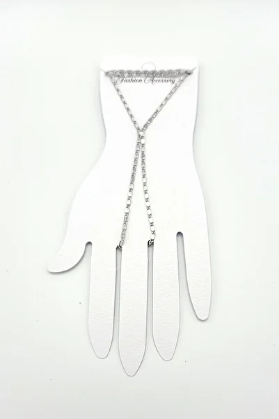 Bijuty Spiral Chain Silver Color Şahmeran - (with Surprise Gift)