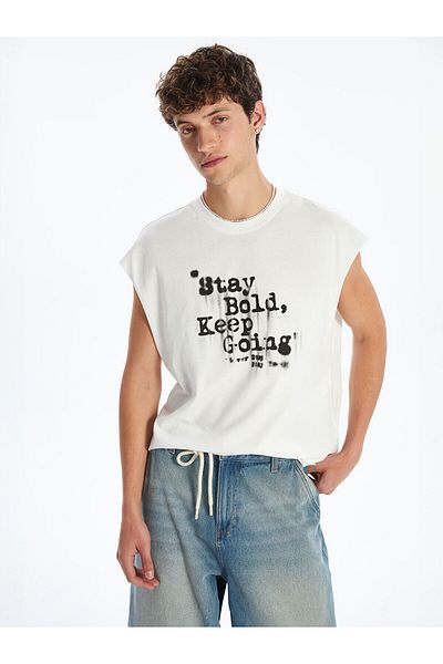 LC Waikiki Crew Neck Men's Sleeveless T-Shirt