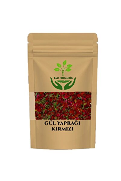 tan organik Dried Red Rose Leaf 500Gr