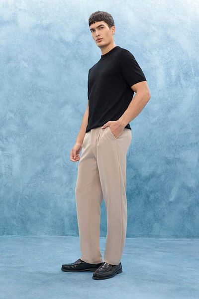 DeFacto New Season Straight Fit Straight Leg Trousers