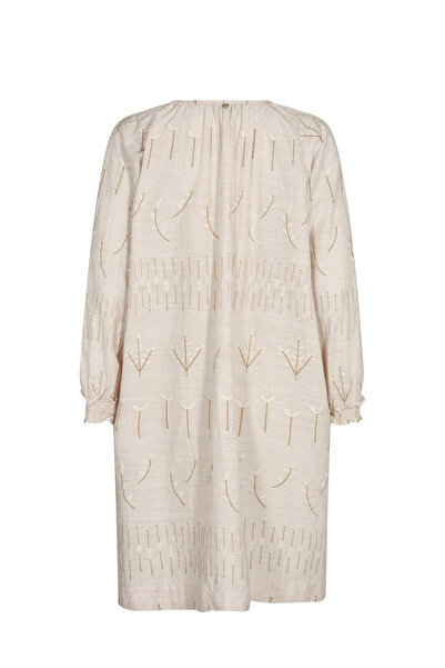 Mos Mosh Ležérní šaty pro ženy v béžové barvě