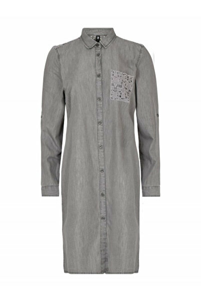 Eksept by Shoeby Koktejlové šaty pro ženy v šedé barvě