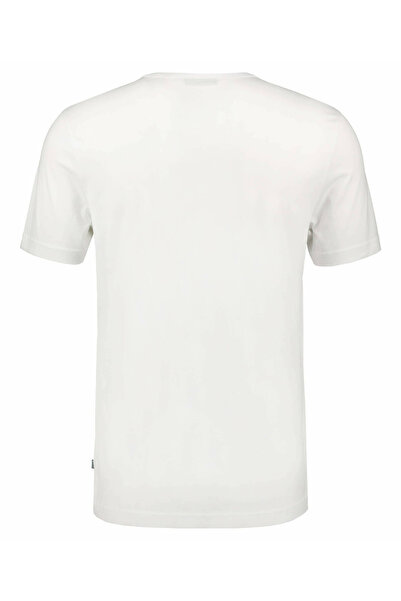 MAERZ Muenchen Rundhals T-Shirt für Herren in weiß