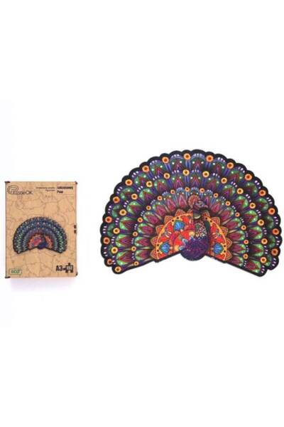 OEM Wooden Puzzle Deluxe Peacock