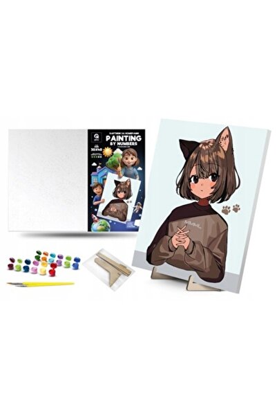 qbee Painting by Numbers Kit Qbee, 30x40 cm