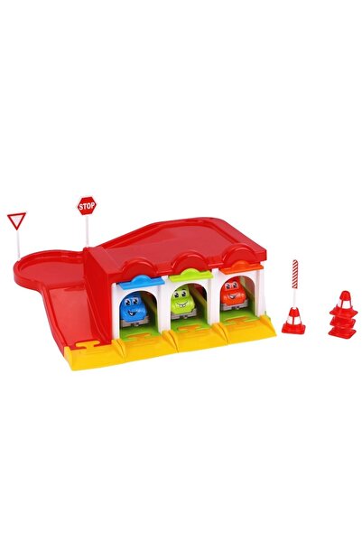 Technok Toys Parking by Technok with 3 cars and accessories
