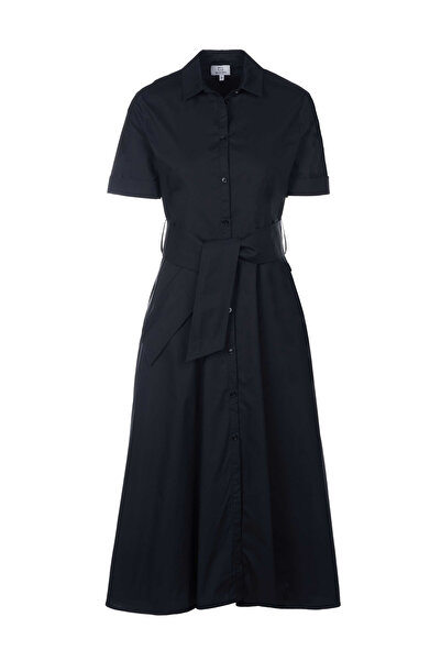 WOOLRICH Šaty pro ženy v černé barvě