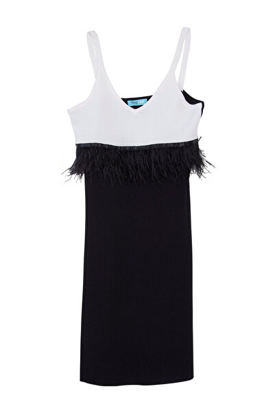 TOOche Šaty pro ženy v jednobarevných barvách