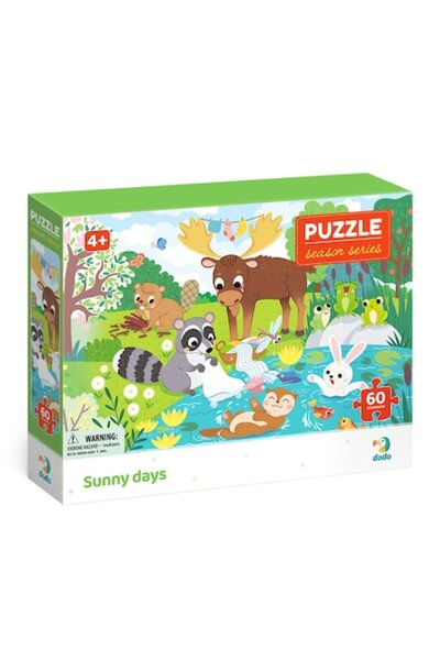 Dodo Puzzle Summer Days 60 Pieces, 4+ Years