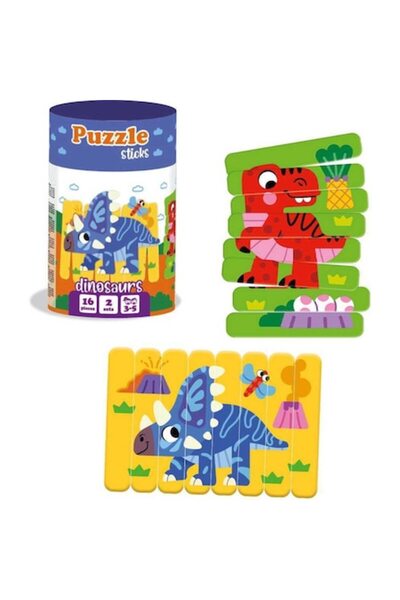 Roter Kafer Puzzle Set Dinosaurs, 16 Pieces, Roter Kafer