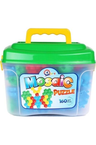 Technok Educational Puzzle Mosaic, TechnoK, 160 Parts, Multicolor