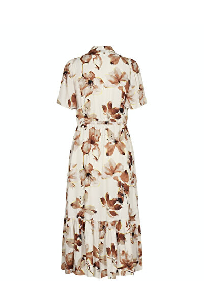 Mos Mosh Ležérní šaty pro ženy v béžové barvě