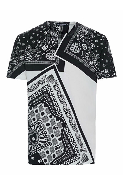 Dolce & Gabbana Beauty Pánské tričko v bílé barvě