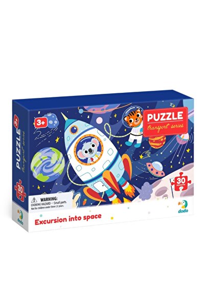 Dodo Puzzle Aventură Spațială la locul de muncă, 30 de piese, 3+ ani