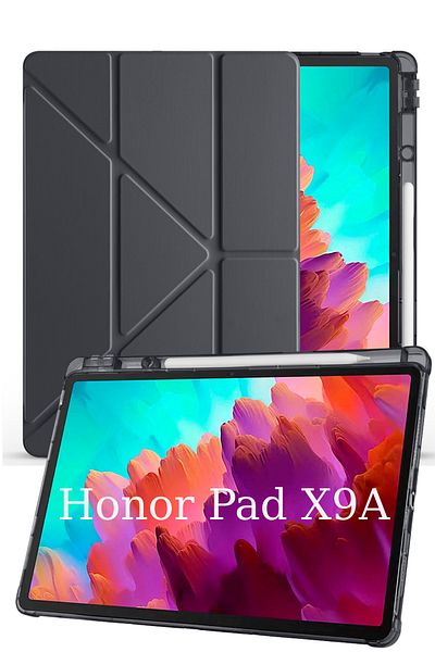 İncisoft Honor Pad X9A Compatible Case Smart Cover with Pen Compartment Stand Sleep Mode