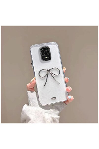 Pro Aksesuar Xiaomi Redmi Note 9S Uyumlu Kılıf Metal Fiyonklu Silikon Kılıf Ş...