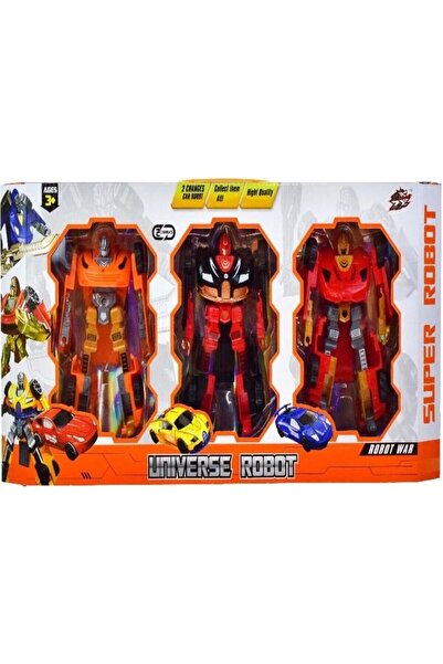 Genel Markalar 3LÜ BYK DÖNÜŞEBİLEN KALİTELİ ROBOT