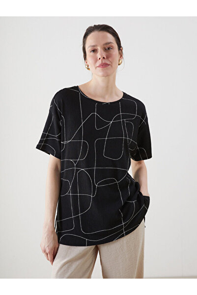 LC Waikiki Crew Neck Patterned Women's T-Shirt