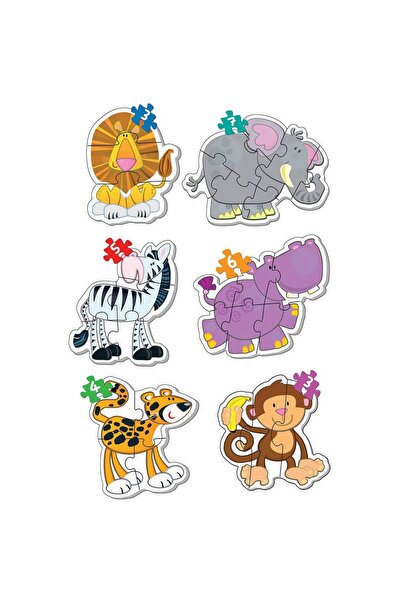 Angel Of Life 1703 Dıytoy, Baby Puzzle-My First Animals