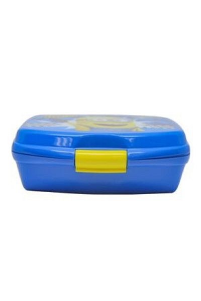 bello First Kid Minions The Rise of Gru Durable Rectangular Lunch Box for Kids – Blue