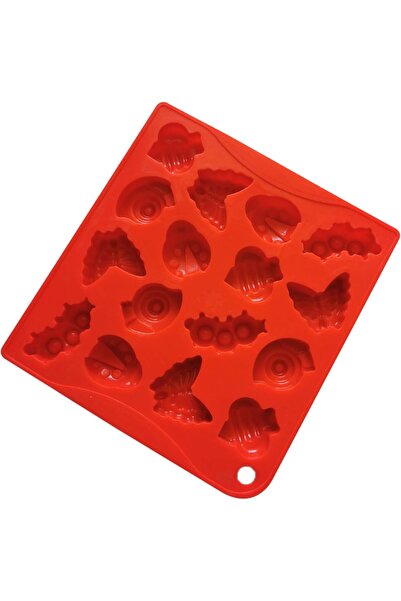 Generic Premium Garden Insects Silicone Baking Mold – 16 Cavities