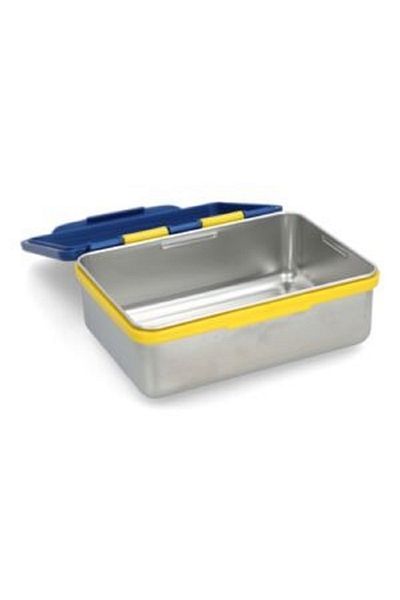 Stor Stainless Steel Rectangular Paw Patrol Themed Lunch Box – Blue and Grey 193ml