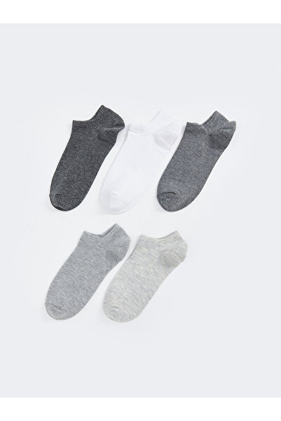 LC Waikiki Дамски обикновени чорапи до глезена, комплект от 5 броя