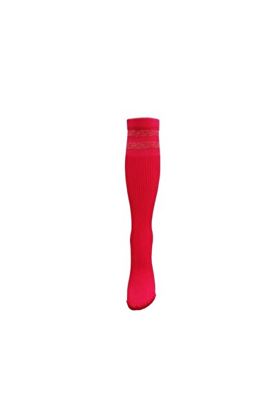 MASHASHOP Long Girls' Socks, Red, 6-12 Years