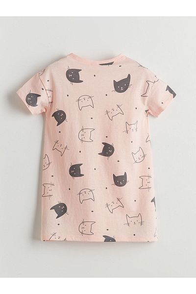 LC Waikiki Crew Neck Girl's Nightgown