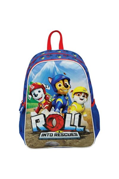 SUNCE حقيبة ظهر مدرسية بسحاب من باو باترول رول إنتو ريسكيو، مكونة من حجرتين