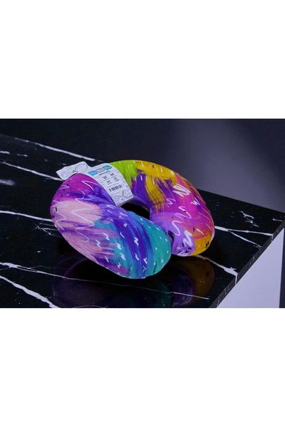 Kuzey Tacı Pernă de călătorie distractivă cu modele colorate - Yup oferă un somn liniștit cu design moale Vip