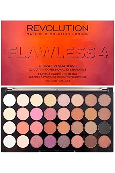 MAKEUP REVOLUTION Makeup Revolution Ultra 32 Eyeshadow Palette - Flawless 4