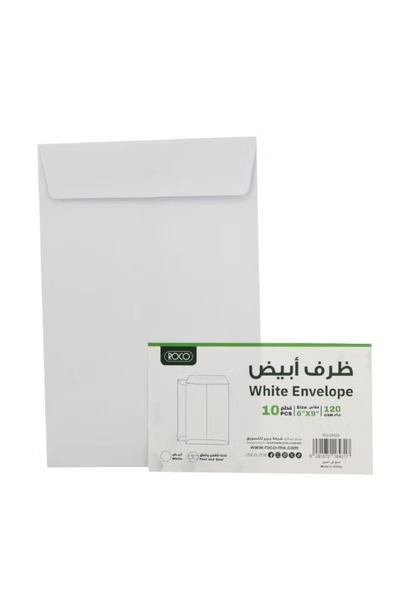Roco White Paper Envelopes – Durable and Professional