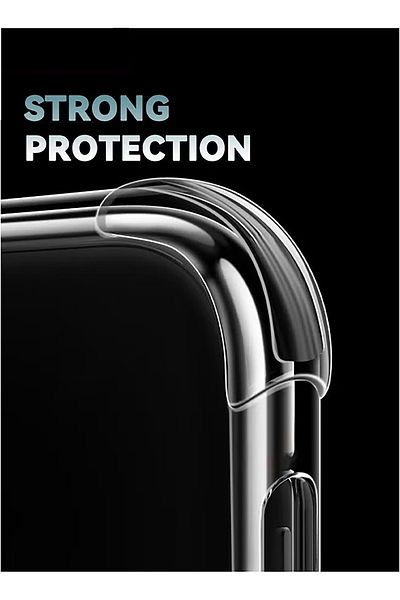 Generic Silicone Protective Back Case Cover For Apple iPhone 16 Plus Transparent