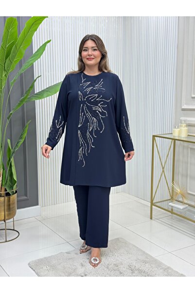 GK Stone Adhesive Tunic Suit