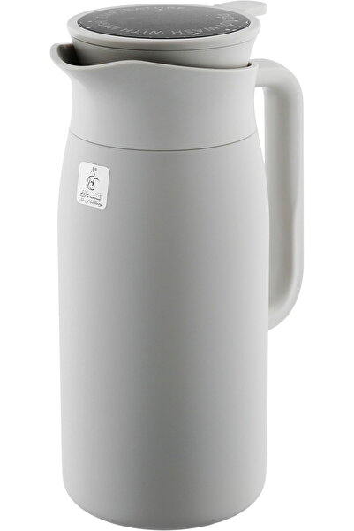 Alsaif Gallery Rana Thermos Alsaif Gallery, 1.10L, Stainless Steel Inner Container, Stainless Steel Outer Body, Tou