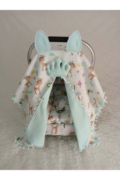 Wenaris çift taraflı puset örtüsü Puset Minder