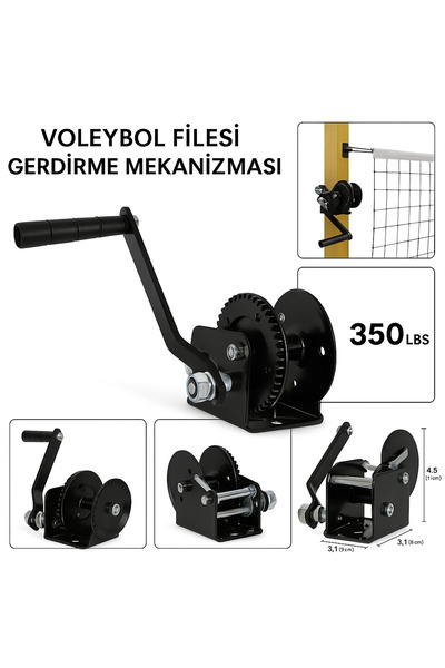 CEYSPORT Voleybol Direği Gerdirme Mekanizması