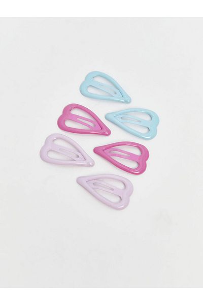 LC Waikiki Quality Parts from Celebi Store |   Mixed Star Patterned Girl's Buckle Set of 6