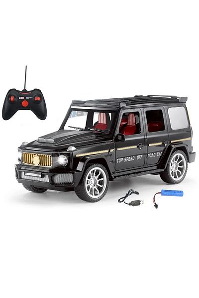Toybox Remote Control SUV, Rechargeable Battery, Bright LED Lights, Off-Road, Boys and Girls Toy Car