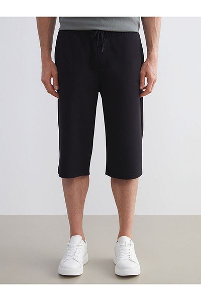 LC Waikiki Quality Parts from Celebi Store |   Black Standard Fit Men's Shorts