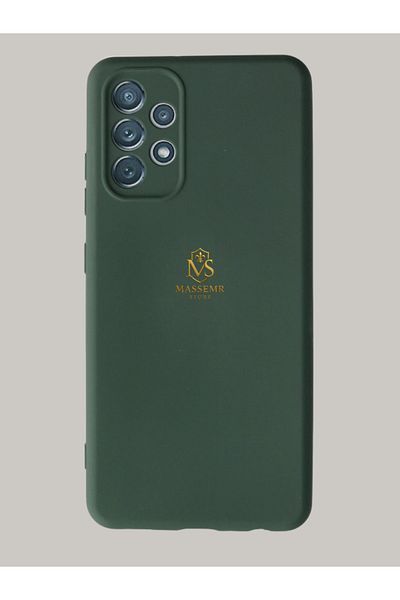 Massemr Samsung Galaxy A13 4g Compatible Nano Velvet Lined Matte Silicone Case Shock Absorbing Luxury Protection