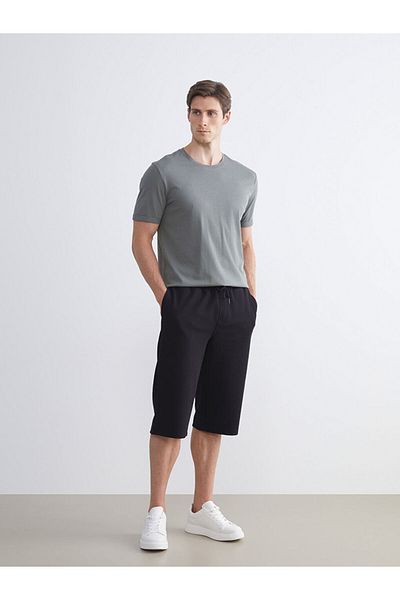 LC Waikiki Quality Parts from Celebi Store |   Black Standard Fit Men's Shorts