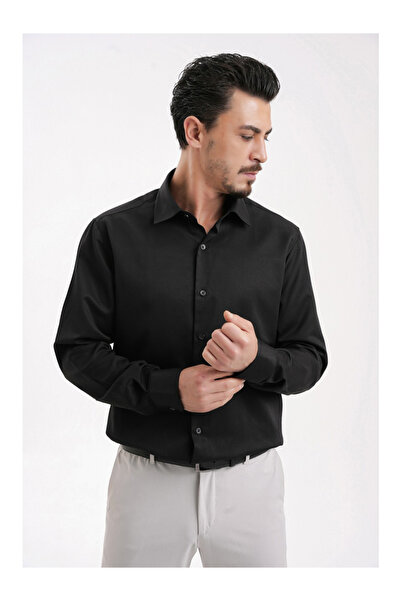 Zikuv Giyim ve Moda Tasarım Тънка кройка SLIMFIT без джобове, лъскав памучен сатен